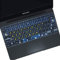WSLUCKO Keyboard Cover for Samsung Chromebook 4 3 XE310XBA XE500C13 XE501C13 11.6/Chromebook 4 15.6 XE350XBA/Chromebook 2 XE500C12/Chromebook Plus V2 2-in-1 XE520QAB XE521QAB 12.2 ，Space Man