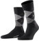 Burlington Herren Socken Edinburgh M SO Wolle gemustert 1 Paar, Schwarz (Black 3000) neu - umweltfreundlich, 46-50