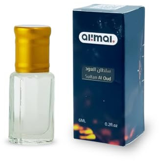 AliMal® Premium Sultan Al Oud Parfümöl | Ätherische, naturreine und alkoholfreie Öle | Arabischer Duft für Damen & Herren | Parfüm-Duftessenz, Duftöl, Parfum, Unisex, Hautfreundlich, 6 ml