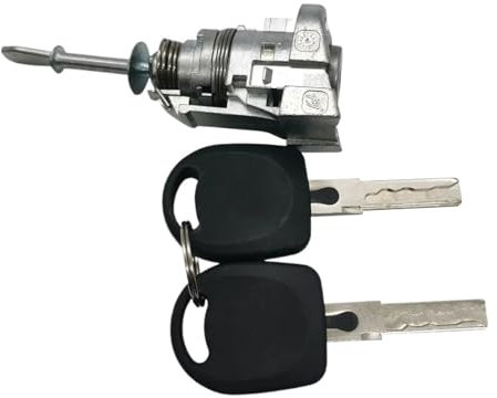 ALZZTUND Serrure De Porte pour VW pour Touran 2004 2005 2006 2007 2008 2019 Cylindre de Serrure de Porte 107837167VC Verrouillage De Porte