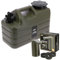 Water Container Carrier 5L / 11L Jerrycan with USB Rechargeable Automatic Tap Heavy Duty Polymer Easy Fill Cap Touch Power Button LED Light Perfect for Camping Fishing Outdoor (11L Canister with Tap)