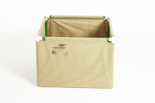 ALMICANNA Root RIOT: Root Heaven Living Soil Beet aus 100% Polypropylen 90 x 90 x 50 cm für den Anbau von Cannabis - Optimale Wohlfühlbedingungen für Pflanzen