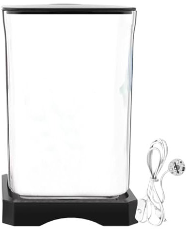 Kleines Aquarium, kleines Betta-Aquarium, Acryl-Aquarien mit LED-Beleuchtung – die Ausnahme der Landschaftsgestaltung von Schreibtischdekorationen mit einem Loch für ,