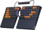 RK ROYAL KLUDGE S70 Clavier Mécanique AZERTY Compact 75%, Clavier Gamer sans Fil, Ergonomique Split Keyboard avec Repose-Poignets Intégré, RVB, Bluetooth/2.4G/Filaire, Hot-Swap Creamy Switch