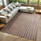 Carpetsale24 Boho Teppich 120 x 170 cm Beige – Weicher Skandinavischer Kurzflor mit 3D-Effekt – Waschbar & Pflegeleicht – Deko Teppich für Wohnzimmer, Schlafzimmer oder Jugendzimmer