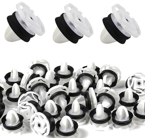 40 Stück Türverkleidung Autoverkleidungsclips, Türverkleidung Polsterung Befestigung Clips, 7703077476, Befestigung Clips Türverkleidung Universal Klammern Ersatz, Kunststoffclips
