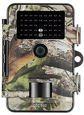 MINOX DTC 550 Wild- und Überwachungskamera Camouflage – Wetterbeständige 12MP Trail Camera - tagsüber mit Full-HD Videoaufnahmen bis 3 Min. Länge – Inkl. Display-Bildwiedergabe & Zeitschaltfunktion