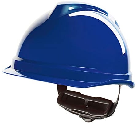 MSA V-Gard 520 Peakless Safety Helmet MSAGV9 Colour=Blue