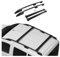 Dachreling + Dachträger Set für Mitsubishi L200 2014-2025 Aluminium Schwarz 4tlg