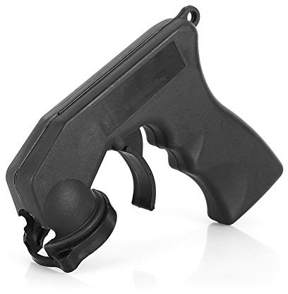 Can Spray Handle, Spray Adaptor Aerosol Tool Spray Gun Handle Paint Sprayer With Full Grip Trigger Locking Collar Car Maintenance