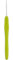 The Quilted Bear Crochet Hooks - Ergonomic Soft Grip Silicone Rubber Handle Crochet Hooks for Knitting & Crochet Great for Beginners with Full Range of Hook Sizes Available! (2mm Crochet Hook)