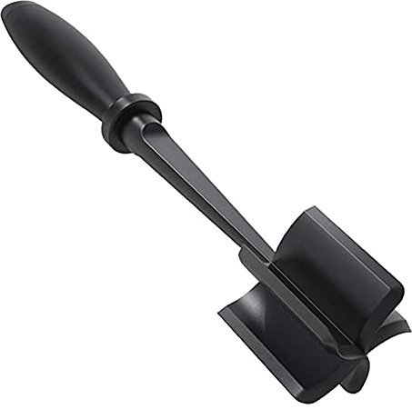 Picadora de carne, trituradora de carne molida, utensilio de nailon para cortar hamburguesas, triturador de carne resistente al calor para carne de hamburguesa, carne molida