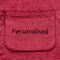 DecoKing Kuscheldecke mit Namen Personalisiert mit Ärmeln Geschenke für Frauen und Männer 170x200 cm Rot Ärmeldecke Microfaser TV Decke Lazy