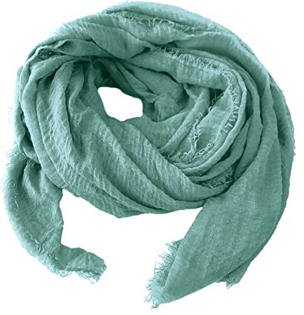 Niklarson Schal Tuch Frostmint 190x100cm Damen Poncho Stola Pareo Viskose T2226