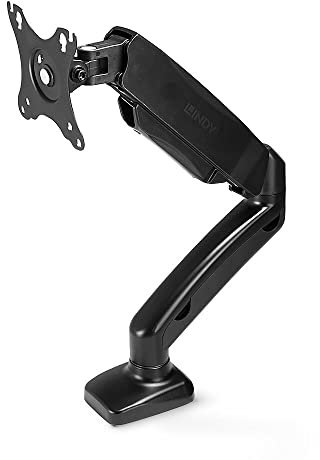 LINDY 40705 Schreibtischhalterung für 1 Monitor mit Gasfeder