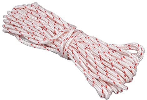 Starter Rope, 4.5mm x 10M Replacement Starter Rope Recoil Pull Cord for Husqvarna S-TIHL Craftsman Chainsaw Lawn Mower Trimmer (4.5mm)