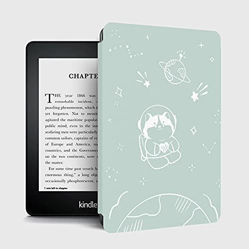 Étui pour Kindle Paperwhite 10e génération 2018, étui Kindle avec étui étanche pour liseuse Kindle Paperwhite, housse de protection ultra fine avec mise en veille/réveil automatique pour Kind