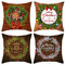 Weihnachten Dekorativer Kissenbezug, 4er Set Kissenbezug 45X45 Bordo Della Corona Neuheit Weihnachtsschmuck