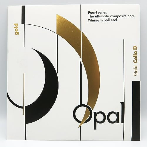 Cello-D-Saite aus Opalgold