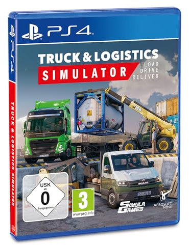 Aerosoft GmbH Truck und Logistics Simulator - [Playstation 4]