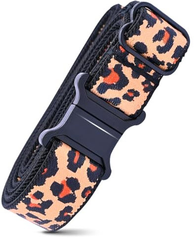 Braxley Wundergürtel für Damen & Herren, Leoparden-Print, 23-45 Inches