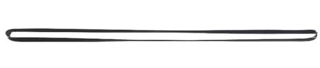 Correa de transmisión de Goma para Tocadiscos, Correa de transmisión Phono de 4mm, Accesorios de Repuesto, 1 ud. (Size : 180mm)
