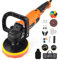 Protmex Poliermaschine - 1600W 7/6 Inch Poliermaschine Auto 7 Variable Geschwindigkeit, Auto Politur Set für Autopflege Autodetaillierung Polieren Wachsen Kratzerentfernung