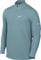 Nike Herren M Nk Df Elmnt Hz Long Sleeve Top, Denim Turq/Reflective Silv, S EU