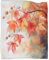 WENNUAN Ahorn Leaf Gemusterte,lässige Outdoor-Camping-Wärmedecke Herbst Blätter Aquarell Leichte Sofabettdecke 40x50inch(100x130cm)