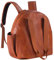 Stilvolle Wickeltasche, Rucksack, Leder, große Kapazität, Reise-Baby-Wickeltasche, Tragetasche für Mama, Papa, Handtasche, Schultertasche, leicht, Braun, 16.2 * 13.8 * 6.3, Classic