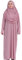 Gebetskleid für Frauen | Einteilige langärmelige Gebetskleider für Hijab-Damen | Langes Maxi-Anbetungskleid (DE/NL/SE/PL, Alphanumerisch, XS, XXL, Regular, Regular, Rose Getrocknet)