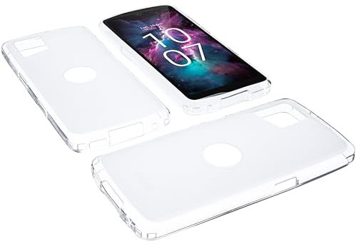 foto-kontor Coque Compatible avec CrossCall Stellar M6 Housse pour Smartphone Étui en Caoutchouc TPU Transparent
