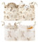 KAMHBE 2 Pack Cribs Storage Bag Baby Bed Storage Hanging Bag Crib Organizer Cot Hanging Diaper Organization Nursery Organizer with Large Pocket
