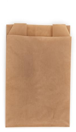 BeFreeX – Bolsas de Papel Kraft 10×5×20 cm sin Asas – Pack 250 Unidades – Ecológicas, Resistentes y Apta para Alimentos – Bocadillos, Pan, Chuches y Regalos – Fabricado en Europa