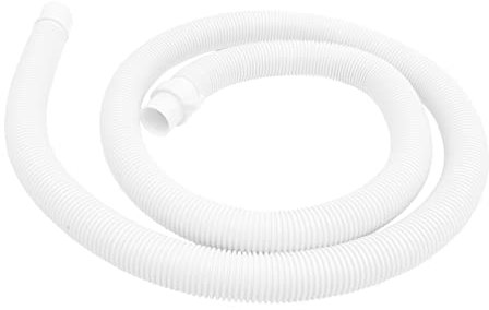 KOCKSHION Waschmaschinenschlauch 2m PVC Verlängerungsschlauch mit Schellen Flexibler Ablaufschlauch für Waschmaschine und Geschirrspüler Strapazierfähig und Installieren