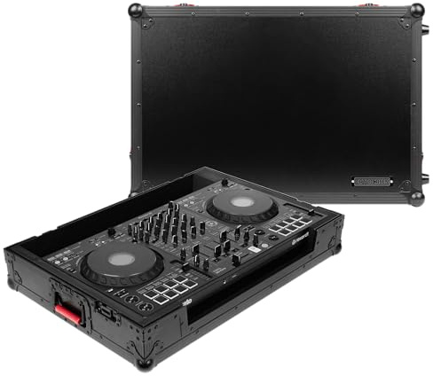 Gator Cases Onyx Series Flight Case Designed for Pioneer DJ FLX10 DJ Controller with Reccessed Twist Latches and Rubber-Gripped Handles (G-ONYX-FLX10)