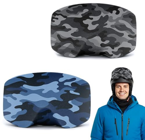 YUPZAR 2psc ski brille snowboard brille skibrillenschutz Schutzhülle Skibrille, Schützt vor Kratzern, Ski Goggle Cover für Alle Schibrillen(A)