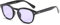 SHEEN KELLY JAY DEPP Occhiali da sole colorati retrò moda donna occhiali da sole rotondi estivi viola