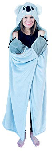 Cuddle The Koala tragbare Kapuzendecke