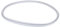 sparefixd Door Seal Rubber Gasket to Fit Beko DC7112W Tumble Dryer