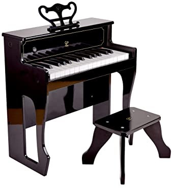 Hape Klangvolles E-Piano mit Hocker, Spielzeug Musikinstrument, ab 3 Jahren