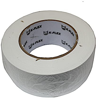 KAUFDAS 50lfm K-FLEX CLOTH DUCT Weiß Gewebeband Panzer-Tapes Panzerband PE-Gewebe-Klebeband
