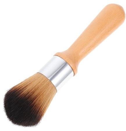 Vaguelly Statue Cleaning Brush with Wooden Handle Model Dust Brush Figurines Model Cleaner Dusting Brush for Figures Statues Musical Instrument
