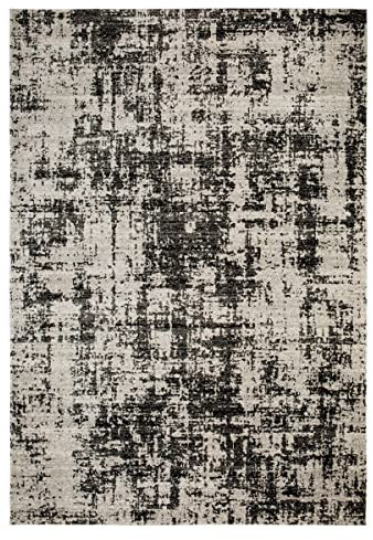 Outsunny, Outdoor Teppich, Teppich, Terrasse, Balkon, In- und Outdoor, pflegeleicht und strapazierfähig, Anthrazit-Grau, 290 x 200 x 0,5 cm