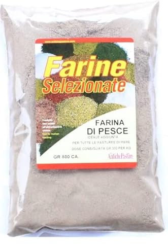 Fischmehl 800 g Fisch Meal Zutat Pastura und Boilies Made in Italy Marlin Blue