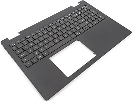 Dell Latitude 3520 Palmrest & US/INT ENGLISH Keyboard - 0FN5HW + 09JKXV (KG6R7) (Renewed)