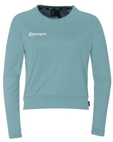 Kempa Cropped Top Aqua - L