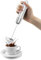 Maestri House Rechargeable Milk Frother, Handheld Electric Foam Maker Waterproof Detachable Stainless Steel Whisk Drink Mixer Foamer Mini Blender for Matcha, Lattes (Weiß)