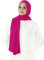 Lina & Lily Damen Instant Hijab Kopftuch Ready-To-Wear Modal Jersey (Dunkelrosa)