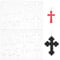 HOBBIESAY 2 Stück Acryl Kreuz Malschablonen Schablonen Schmuck Form Vorlage Kreuz Schablone Wiederverwendbare Zeichenvorlage Zum Herstellung von Ohrringen Heimdekoration Halloween Ostern